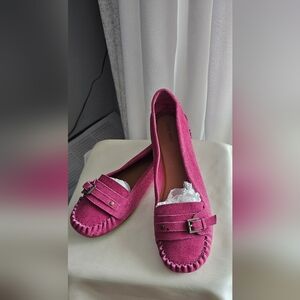 Nine West Pink Loafers for Women Size 12M